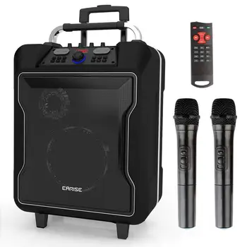 EARISE M60 Portable PA System Bluetooth Loudspeaker | 30W | 2 Wireless Microphone | 10" Subwoofer | Remote Control
EARISE M60 Portable PA System Bluetooth Loudspeaker | 30W | 2 Wireless Microphone | 10" Subwoofer | Remote Control