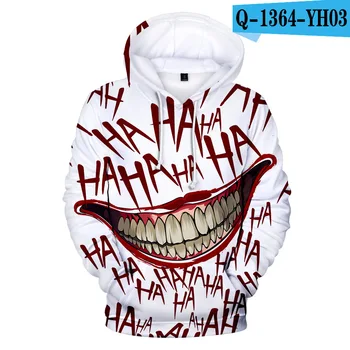 Men and women poker joker 3D Print Sweatshirt Hoodies Hip Hop Funny Streetwear Hoodies Sweatshirt For Couples Clothes XXS-5XL 
Men and women poker joker 3D Print Sweatshirt Hoodies Hip Hop Funny Streetwear Hoodies Sweatshirt For Couples Clothes XXS-5XL