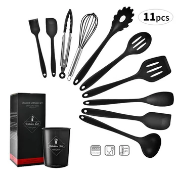 10/11Pcs Silicone Kitchenware Non-stick Cookware Cooking Tool Spoon Spatula Ladle Egg Beaters Shovel Soup Kitchen Utensils Set
10/11Pcs Silicone Kitchenware Non-stick Cookware Cooking Tool Spoon Spatula Ladle Egg Beaters Shovel Soup Kitchen Utensils Set