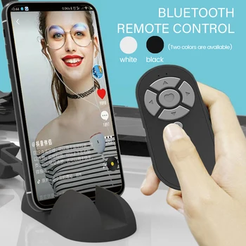 Mobile Phone Bluetooth Remote Control Live Streaming Apps Shutter Page Turner Selfie Remote Control To Play/Pause/Shutter
Mobile Phone Bluetooth Remote Control Live Streaming Apps Shutter Page Turner Selfie Remote Control To Play/Pause/Shutter