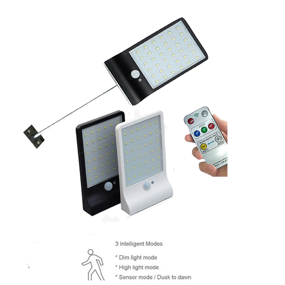 48 LED Solar Light PIR Motion Sensor Waterproof Outdoors Garden Solar Power Light Street Wall Lighting Lamp remote garden-yard-s
48 LED Solar Light PIR Motion Sensor Waterproof Outdoors Garden Solar Power Light Street Wall Lighting Lamp remote garden-yard-s