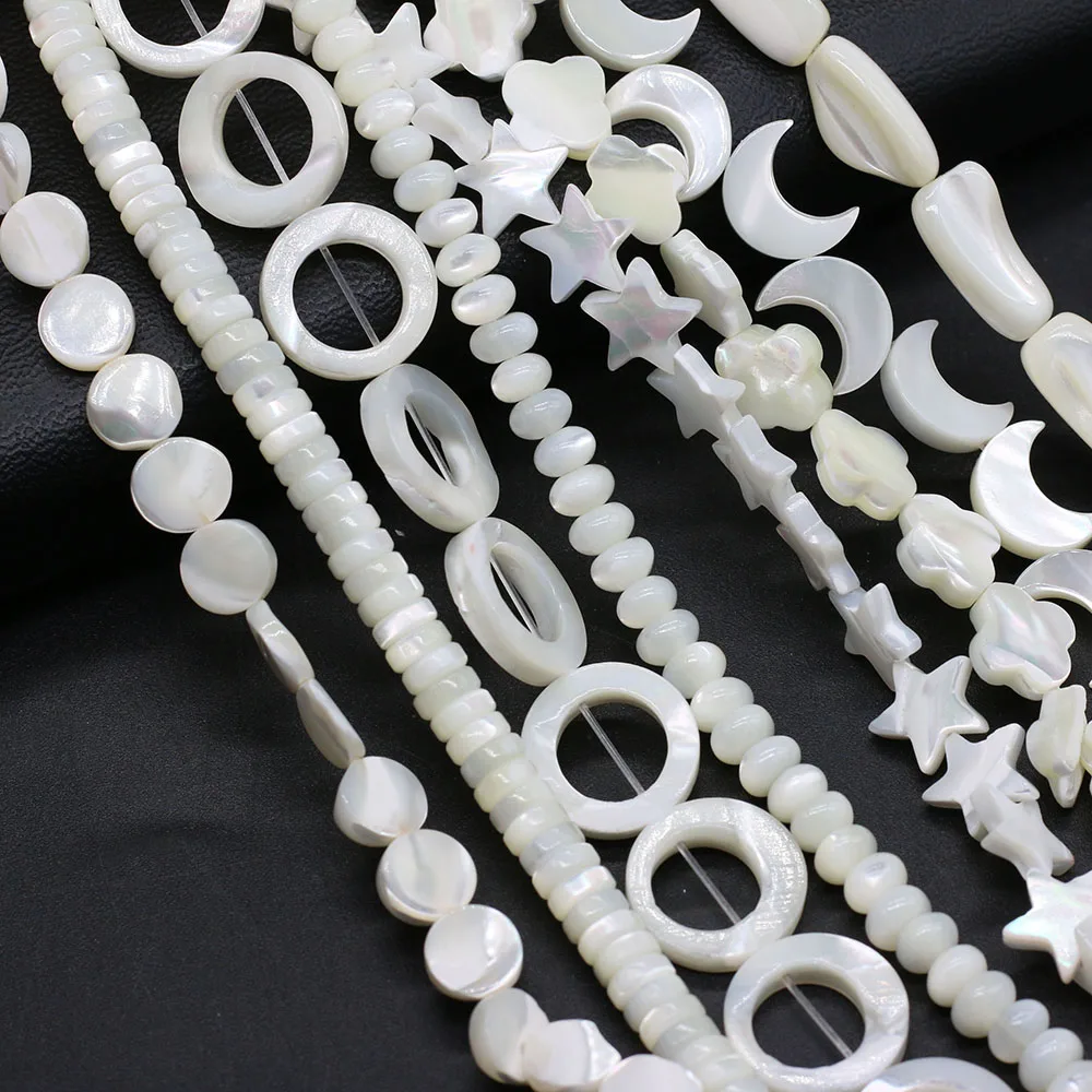 Natural Freshwater Shell Beads Different Shaped Loose Spacer Beaded For Jewelry Making DIY Bracelet Necklace Earring Accessories
Natural Freshwater Shell Beads Different Shaped Loose Spacer Beaded For Jewelry Making DIY Bracelet Necklace Earring Accessories