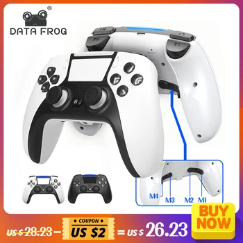 DATA FROG Bluetooth Wireless Game Controller For PS4 Console For PS5 style Double Vibration Game Gamepad For PC /Android Phone
DATA FROG Bluetooth Wireless Game Controller For PS4 Console For PS5 style Double Vibration Game Gamepad For PC /Android Phone
