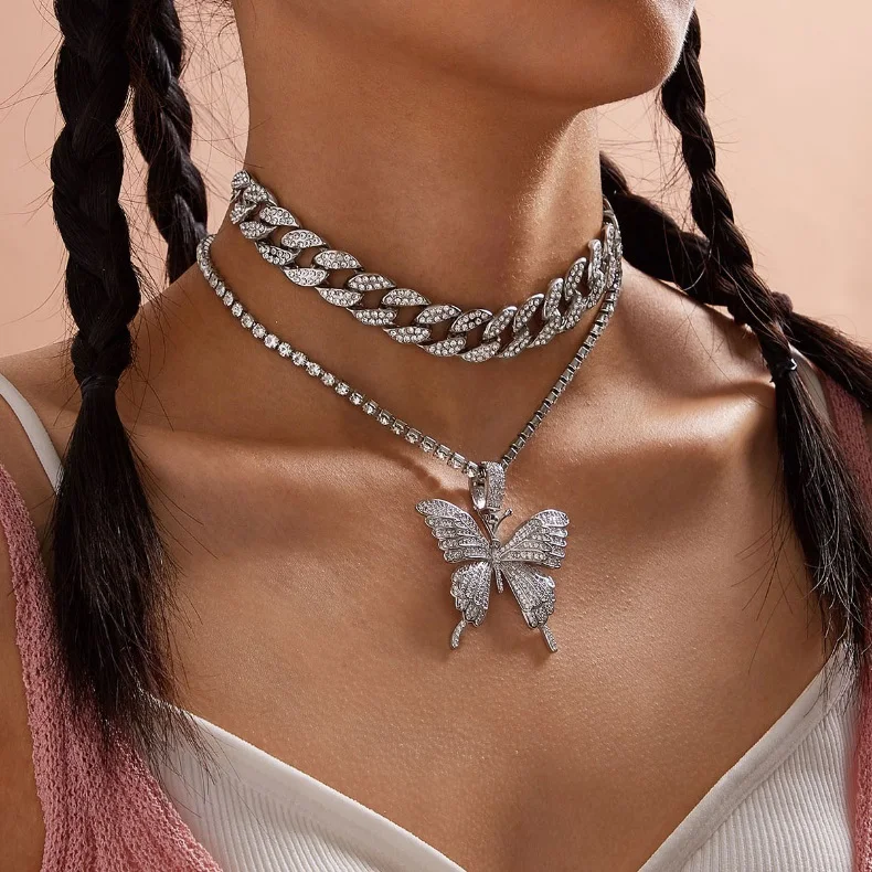 Женское Ожерелье чокер в стиле хип хоп|Колье| |