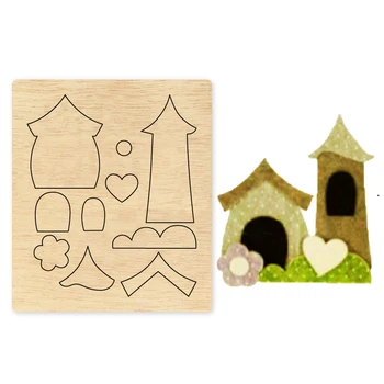 Fairy Home DIY new wooden die cutting dies for scrapbooking cards Regola Acciaio Die Misura
Fairy Home DIY new wooden die cutting dies for scrapbooking cards Regola Acciaio Die Misura
