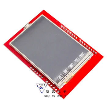 2.4 inch TFT LCD touch screen color screen module can be directly plugged into UNO MEGA2560
2.4 inch TFT LCD touch screen color screen module can be directly plugged into UNO MEGA2560