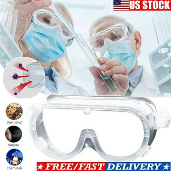 Safety Goggles Anti Saliva Anti-impact Splash-proof Glasses Work Lab Protective Eyewear
Safety Goggles Anti Saliva Anti-impact Splash-proof Glasses Work Lab Protective Eyewear