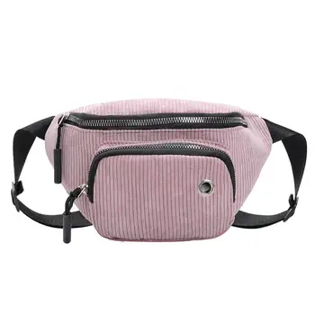 Women Corduroy Pure Color Waist Bag Fashion Leisure Zipper Fanny Pack Female Casual Shoulder Chest Bags Crossbody Bag
Women Corduroy Pure Color Waist Bag Fashion Leisure Zipper Fanny Pack Female Casual Shoulder Chest Bags Crossbody Bag