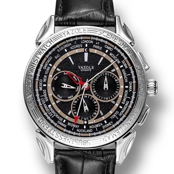 CTPOR New Fashion Men's Watch Luxury Leather Business Fashion Men's Watch Quartz Business High End Watch B053 
CTPOR New Fashion Men's Watch Luxury Leather Business Fashion Men's Watch Quartz Business High End Watch B053