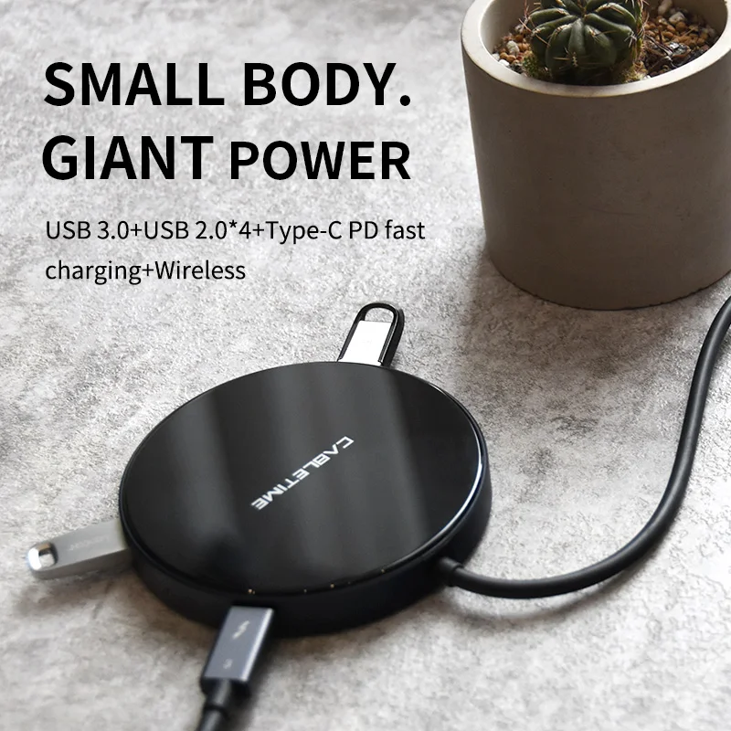 CABLETIME USB C концентратор к HDMI RJ45 Мульти 3 0 USB3.0 Мощность адаптер для MacBook Pro Air док
