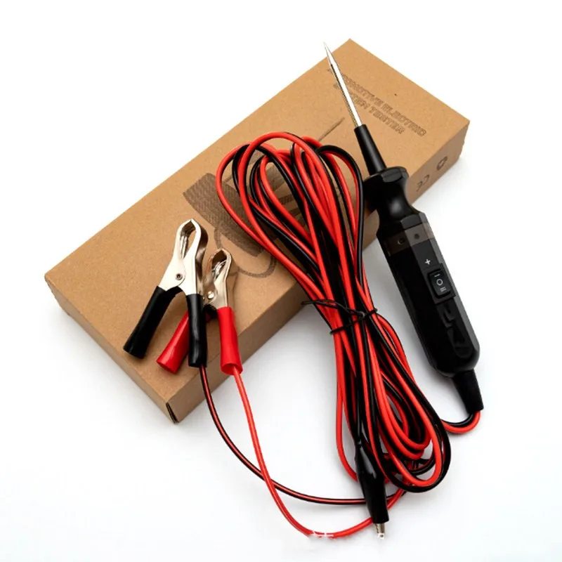 DY18 Car Circuit Tester Power Probe Automotive Diagnostic Tool 12V 24V Electrical Current Track Locate Short Circuits
DY18 Car Circuit Tester Power Probe Automotive Diagnostic Tool 12V 24V Electrical Current Track Locate Short Circuits