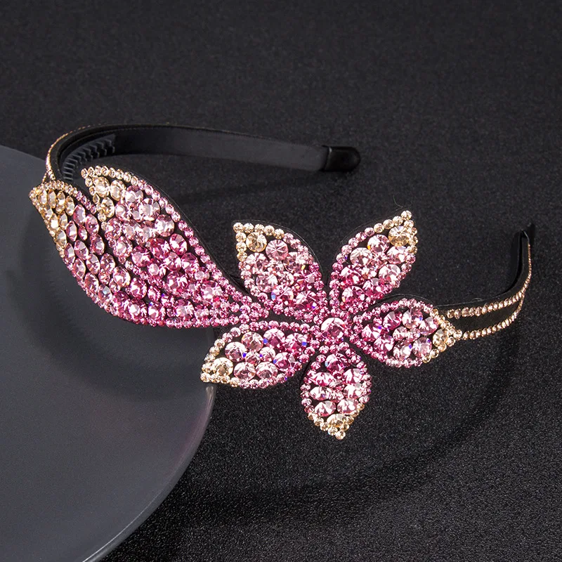 Ladies Retro Simple Multicolor Flower Hairband Luxury Czech Crystal Non-slip Border Girl Hairpin Fancy Hair Accessories Headband
Ladies Retro Simple Multicolor Flower Hairband Luxury Czech Crystal Non-slip Border Girl Hairpin Fancy Hair Accessories Headband