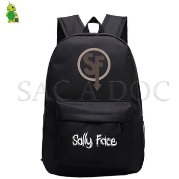 

Pop Game Sally Face Daily Backpack Teenagers Fashion School Bags Women Men Laptop Backpack Kids Book Bags Casual Travel Rucksack