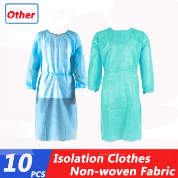 10pcs Disposable Isolation Clothes Disposable Bandage Coveralls Surgical Gown Medical Clean Laboratory Isolation Cover Gown
10pcs Disposable Isolation Clothes Disposable Bandage Coveralls Surgical Gown Medical Clean Laboratory Isolation Cover Gown