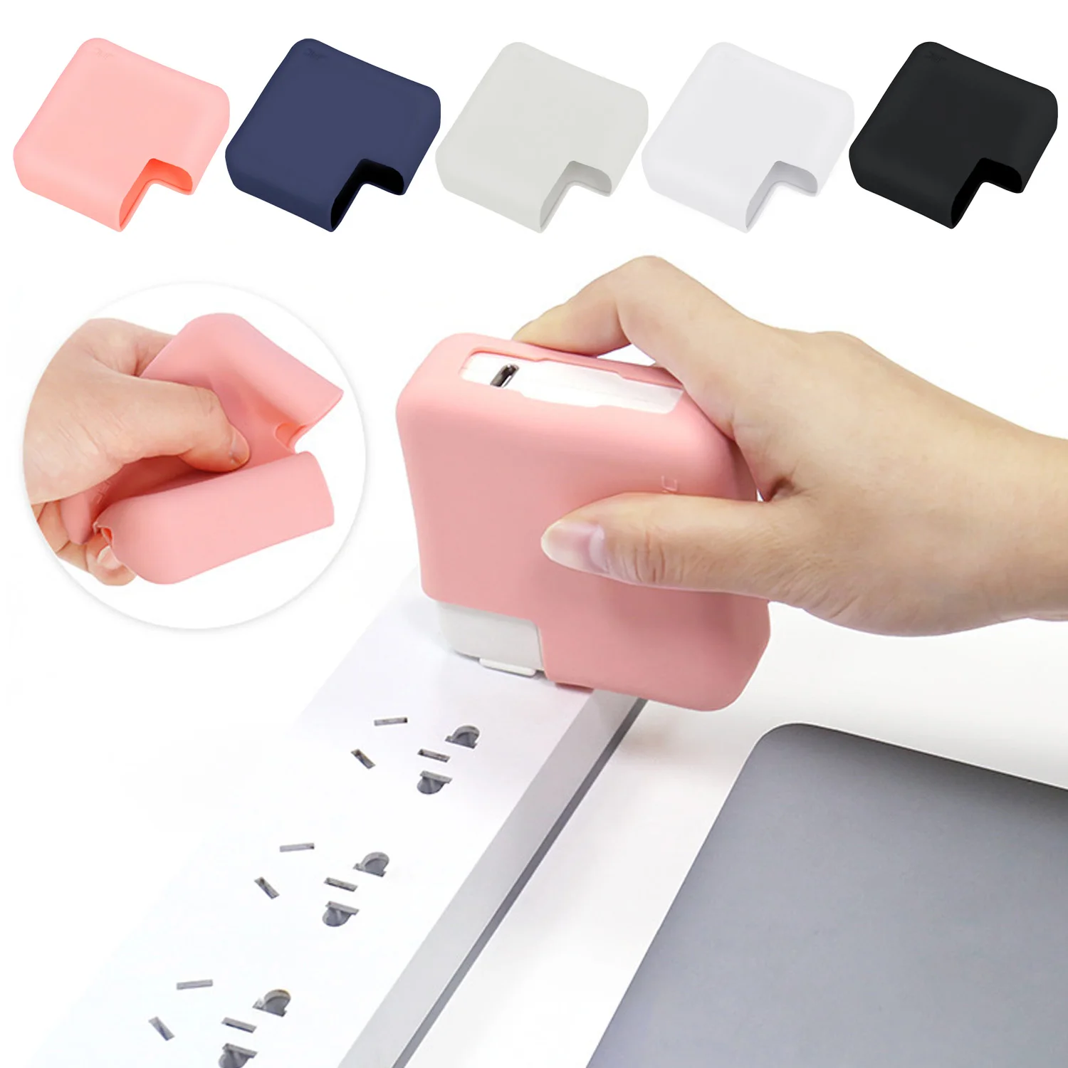 Besegad Silicone Charger Protector Case Cover Sleeve for Apple MacBook Mac Book Pro Retina 15inch Laptop Adapter Coque
Besegad Silicone Charger Protector Case Cover Sleeve for Apple MacBook Mac Book Pro Retina 15inch Laptop Adapter Coque