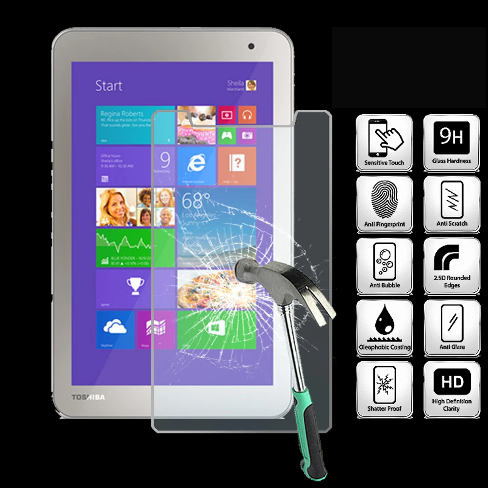 For Toshiba Encore 2 WT8-B-102 WT8-B32CN 8" - Tablet Tempered Glass Screen Protector Cover High Quality Screen Film
For Toshiba Encore 2 WT8-B-102 WT8-B32CN 8" - Tablet Tempered Glass Screen Protector Cover High Quality Screen Film