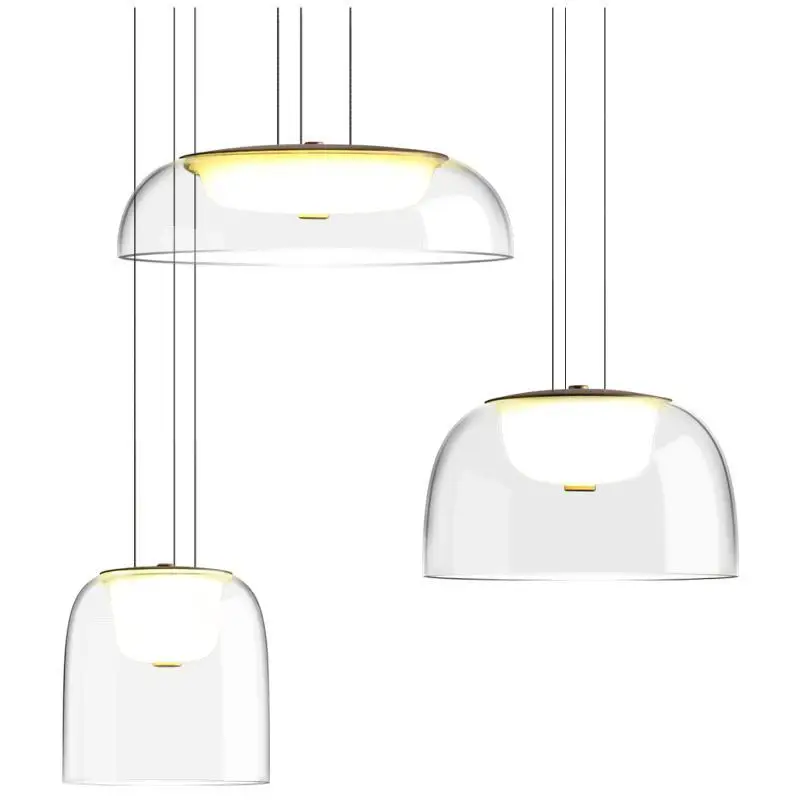 Nordic Transparent Glass LED Pendant Lights Living Room Dining Room Pendant Light Bar Cafe Loft Deco Hanging Lamp Lustre Fixture
Nordic Transparent Glass LED Pendant Lights Living Room Dining Room Pendant Light Bar Cafe Loft Deco Hanging Lamp Lustre Fixture