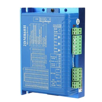 CNC 2DM860H Digital Two Phase Stepper Motor Driver Ministep Controller for CNC Engraving Machine Stepper Motor Driver
CNC 2DM860H Digital Two Phase Stepper Motor Driver Ministep Controller for CNC Engraving Machine Stepper Motor Driver