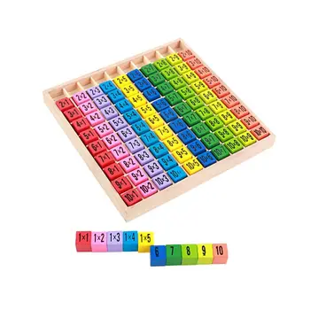 Wood Wood Multiplication Table Toys Set Kids Brain Teaser Baby Early Educational Intelligence Development Exercising Tool Gift
Wood Wood Multiplication Table Toys Set Kids Brain Teaser Baby Early Educational Intelligence Development Exercising Tool Gift