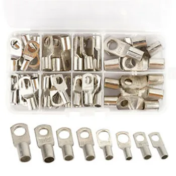 SC Bare Terminals Tinned Copper Cable Wire Connectors Cable Crimp Terminals Kit 60pcs/set
SC Bare Terminals Tinned Copper Cable Wire Connectors Cable Crimp Terminals Kit 60pcs/set
