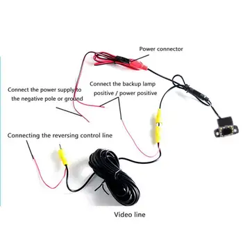 6M Car Rear View Camera Extension Line automobile Rear cord View camera Extension Line Back-up Car DVR reversing Assistance U2Q9
6M Car Rear View Camera Extension Line automobile Rear cord View camera Extension Line Back-up Car DVR reversing Assistance U2Q9
