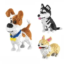 Cartoon Animal Mike Dog Building Blocks Diamond Small Particles Assembled Toy Pet Dog Hound Model Bricks Children's Toy Gift
Cartoon Animal Mike Dog Building Blocks Diamond Small Particles Assembled Toy Pet Dog Hound Model Bricks Children's Toy Gift