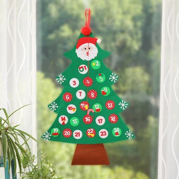 ChristmasTree Advent Calendar New Year GiftFelt Countdown Calendar New Year's Products Christmas Decorations for Home
ChristmasTree Advent Calendar New Year GiftFelt Countdown Calendar New Year's Products Christmas Decorations for Home