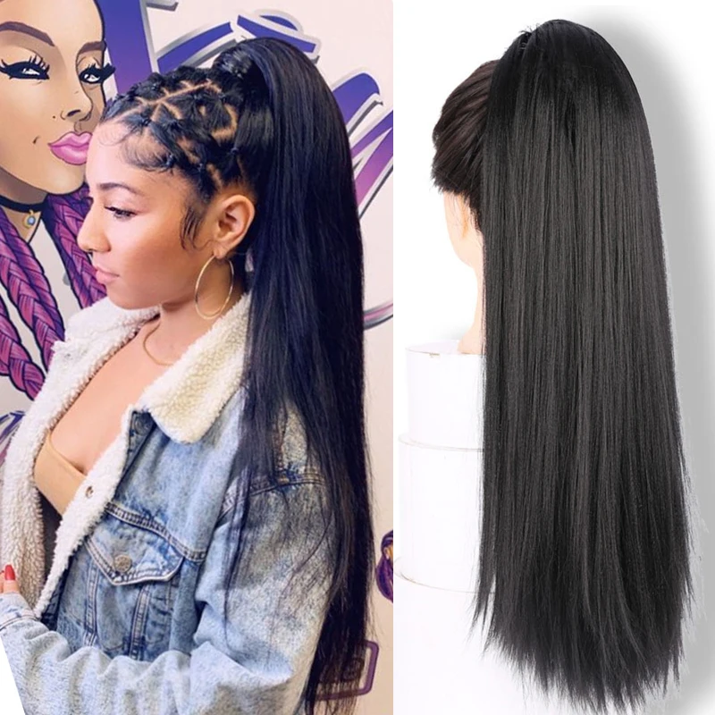 JINKAILI Afro Puff Kinky Straight Drawstring Ponytail Updo Synthetic Elastic Band Heat Resistant Women Pony Tail Hair Extensions
JINKAILI Afro Puff Kinky Straight Drawstring Ponytail Updo Synthetic Elastic Band Heat Resistant Women Pony Tail Hair Extensions