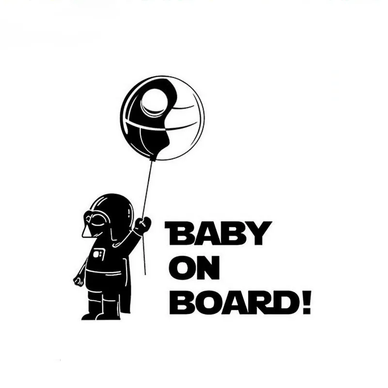 Creative "Baby on Board" Star Wars Car Sticker Decals Warning Sign Auto Decoration Cover Scratches Waterproof Pvc 14 Cm X 14.5CM
Creative "Baby on Board" Star Wars Car Sticker Decals Warning Sign Auto Decoration Cover Scratches Waterproof Pvc 14 Cm X 14.5CM