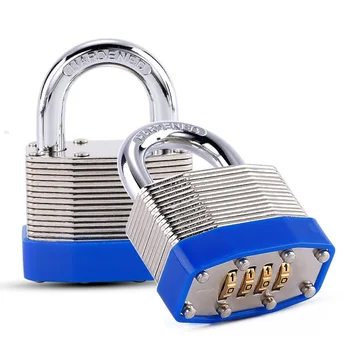 4 Digit Laminated Steel Body Password Padlock Security Lock Outdoor Hardware Locks Waterproof Weatherproof High security
4 Digit Laminated Steel Body Password Padlock Security Lock Outdoor Hardware Locks Waterproof Weatherproof High security
