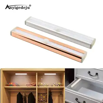 Wireless PIR Motion Sensor Night Light Auto On/Off Energy Saving Portable Cabinet Wardrobe lamp battery powered Use AAA Battery
Wireless PIR Motion Sensor Night Light Auto On/Off Energy Saving Portable Cabinet Wardrobe lamp battery powered Use AAA Battery