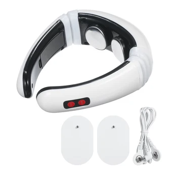 Neck Massage Electric Smart Neck Massage with Heat 6 Modes 16 Levels Portable Cordless Massage for Neck Pain Relief
Neck Massage Electric Smart Neck Massage with Heat 6 Modes 16 Levels Portable Cordless Massage for Neck Pain Relief