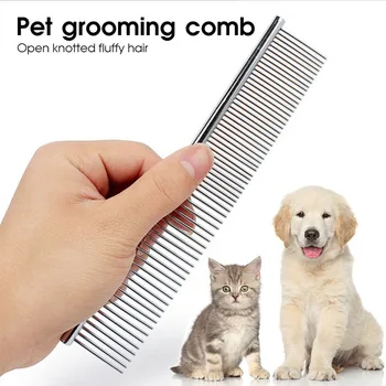 1Pc Stainless Steel Comb for Dogs Pet Dog Cat Comb Hair Brush Hairbrush Dog Cat Cleaning BrushSingle Grooming Comb Clean Tools
1Pc Stainless Steel Comb for Dogs Pet Dog Cat Comb Hair Brush Hairbrush Dog Cat Cleaning BrushSingle Grooming Comb Clean Tools