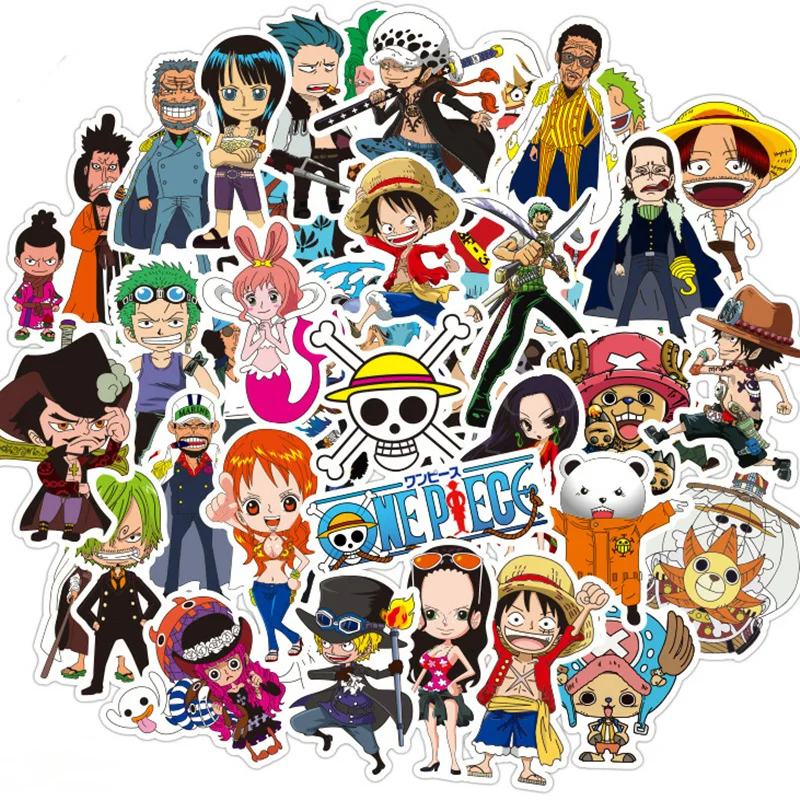 48 Pcs Anime ONE PIECE Sticker Graffiti Waterproof Stickers For Laptop Motorcycle Skateboard Notebook Guitar Suitcase DIY Decals
48 Pcs Anime ONE PIECE Sticker Graffiti Waterproof Stickers For Laptop Motorcycle Skateboard Notebook Guitar Suitcase DIY Decals