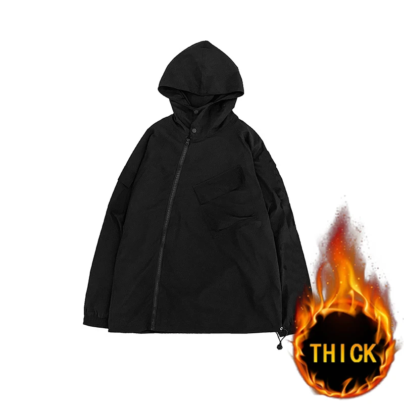 New Autumn Winter Tide Brand Men's Functional Jacket Series Hip-hop Loose Retro Functional Style High Collar with Cap Youth coat
New Autumn Winter Tide Brand Men's Functional Jacket Series Hip-hop Loose Retro Functional Style High Collar with Cap Youth coat