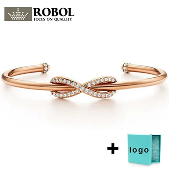 SL TFB TTFF High Quality Original 925 Sterling Silver High Quality Charm Diamond Rose Gold Bracelet Suitable for Women Party
SL TFB TTFF High Quality Original 925 Sterling Silver High Quality Charm Diamond Rose Gold Bracelet Suitable for Women Party