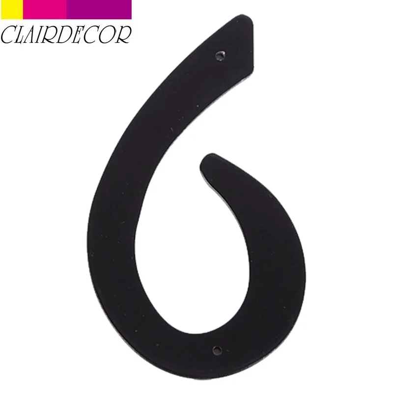 4" 101mm House Number Door Address Number Digits Aluminum Nail Fixed Mailbox Address Sign #0-9 BLACK
4" 101mm House Number Door Address Number Digits Aluminum Nail Fixed Mailbox Address Sign #0-9 BLACK