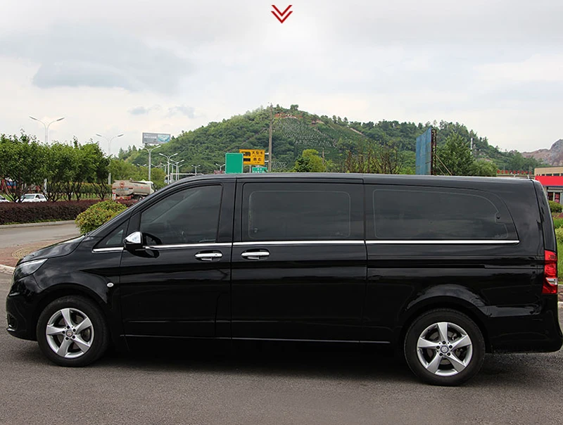 Fit for Mercedes-Benz Vito W447 2014-2019 Car Styling Stainless Car Window Trim Bottom Sill Cover 8pcs Auto Accessories
Fit for Mercedes-Benz Vito W447 2014-2019 Car Styling Stainless Car Window Trim Bottom Sill Cover 8pcs Auto Accessories