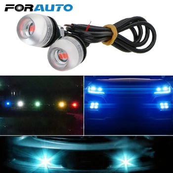 FORAUTO 1 Pair Reverse Backup Signal Lamp Car Eagle Eye LED Light 18mm 5630 DRL Daytime Running Fog Lights DC 12V 3W Auto Lamps 
FORAUTO 1 Pair Reverse Backup Signal Lamp Car Eagle Eye LED Light 18mm 5630 DRL Daytime Running Fog Lights DC 12V 3W Auto Lamps