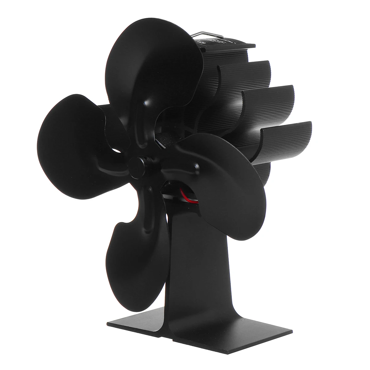 Black Fireplace 4 Blade Heat Powered Stove Fan komin Log Wood Burner Eco Friendly Quiet Fan Home Efficient Heat Distribution
Black Fireplace 4 Blade Heat Powered Stove Fan komin Log Wood Burner Eco Friendly Quiet Fan Home Efficient Heat Distribution