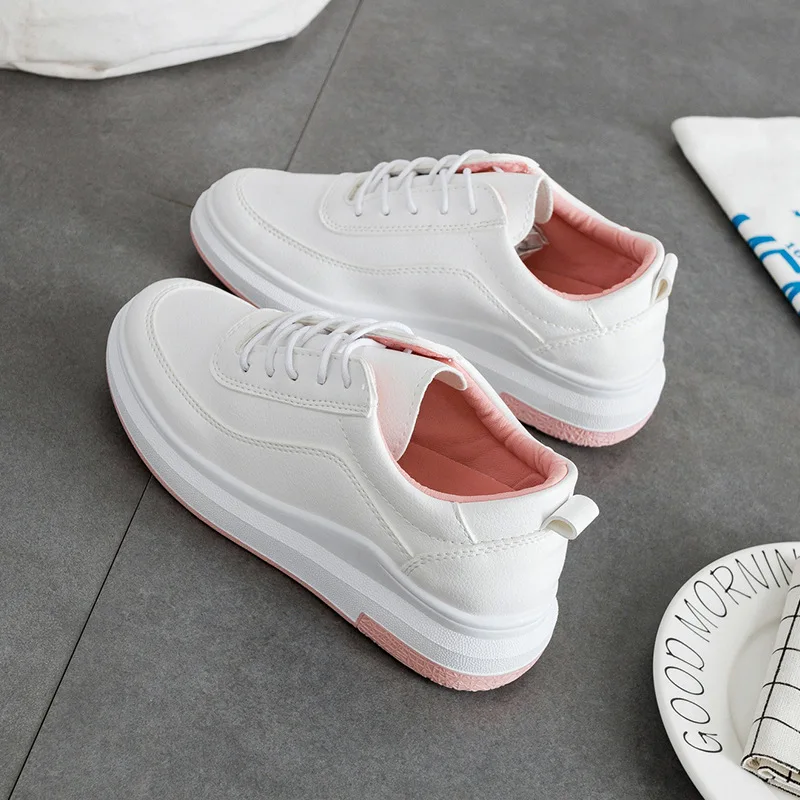 2019 New Style Spring Breathable White Shoes Women's Korean-style Thick Bottomed Casual Shoes Student Running Platform Shoes 180
2019 New Style Spring Breathable White Shoes Women's Korean-style Thick Bottomed Casual Shoes Student Running Platform Shoes 180