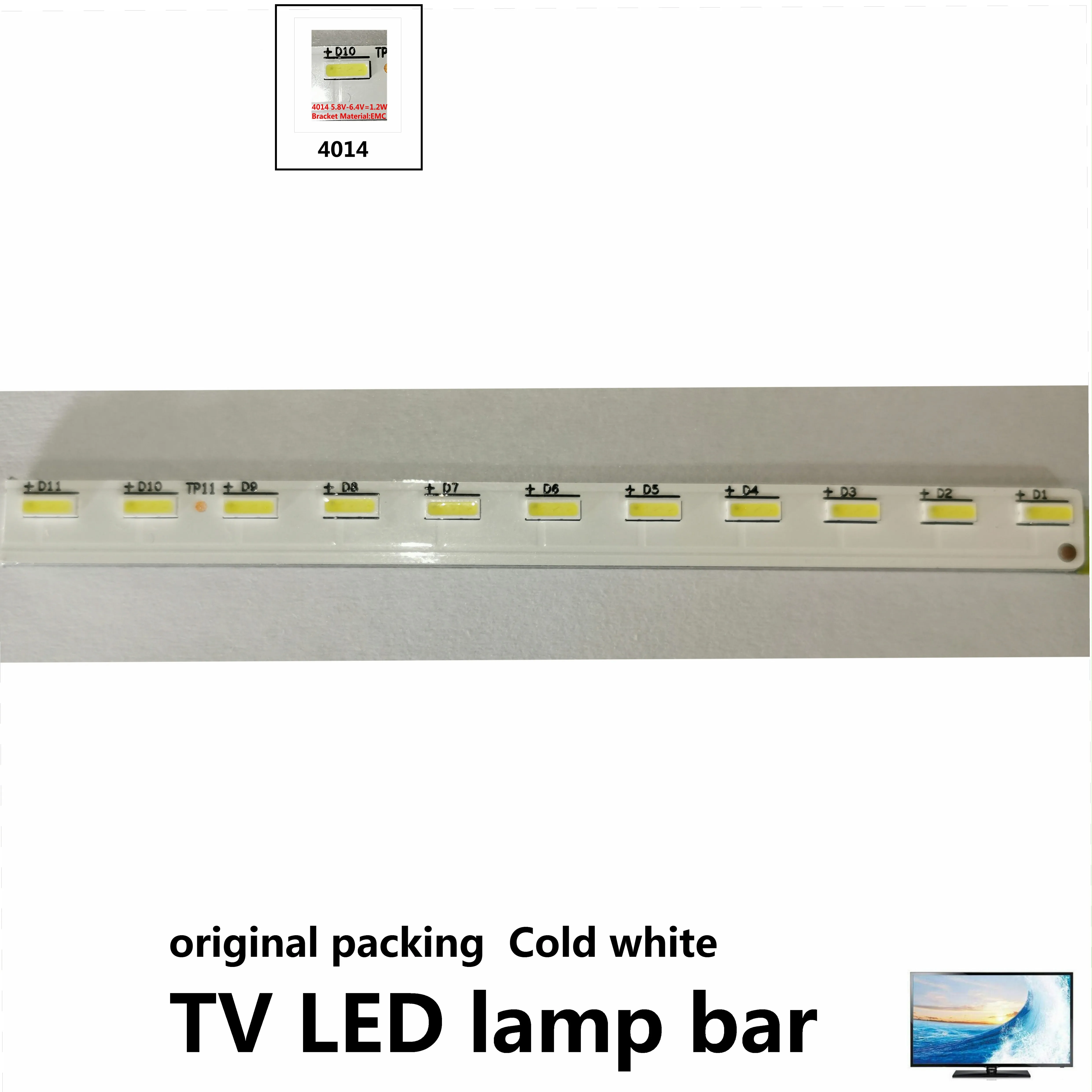 10 PCS DIY TV LED backlight strip kit bar CX-65S03E01 for So ny 65" TV KDL-65W857C KDL-65W859C KDL-65W855C
10 PCS DIY TV LED backlight strip kit bar CX-65S03E01 for So ny 65" TV KDL-65W857C KDL-65W859C KDL-65W855C