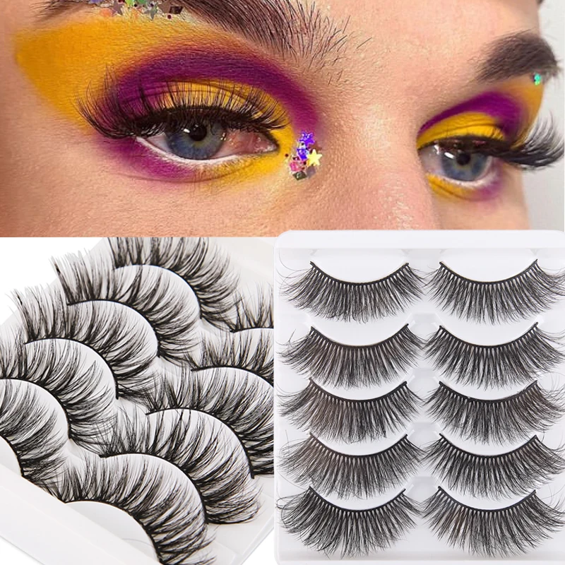 5 pairs of 3D simulation false eyelashes 1.5cm small cross length thick and soft handmade false eyelashes eyelash extension
5 pairs of 3D simulation false eyelashes 1.5cm small cross length thick and soft handmade false eyelashes eyelash extension