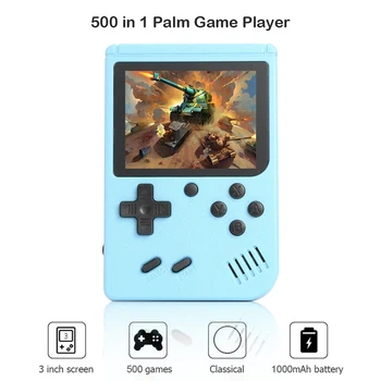 Retro Portable Mini Handheld Game Console 8-Bit 3.0 Inch Color LCD Kids Color Game Player Built-in 400 games
Retro Portable Mini Handheld Game Console 8-Bit 3.0 Inch Color LCD Kids Color Game Player Built-in 400 games
