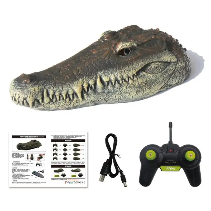 Радиоуправляемая голова крокодила V005 с дистанционным управлением 2 4G шуточная