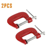 2 Pieces 1 Inch Mini Heavy Duty G Clamp Woodworking Clamp Device Adjustable DIY Carpentry Metal Clamping Gadgets Hand Tools
2 Pieces 1 Inch Mini Heavy Duty G Clamp Woodworking Clamp Device Adjustable DIY Carpentry Metal Clamping Gadgets Hand Tools