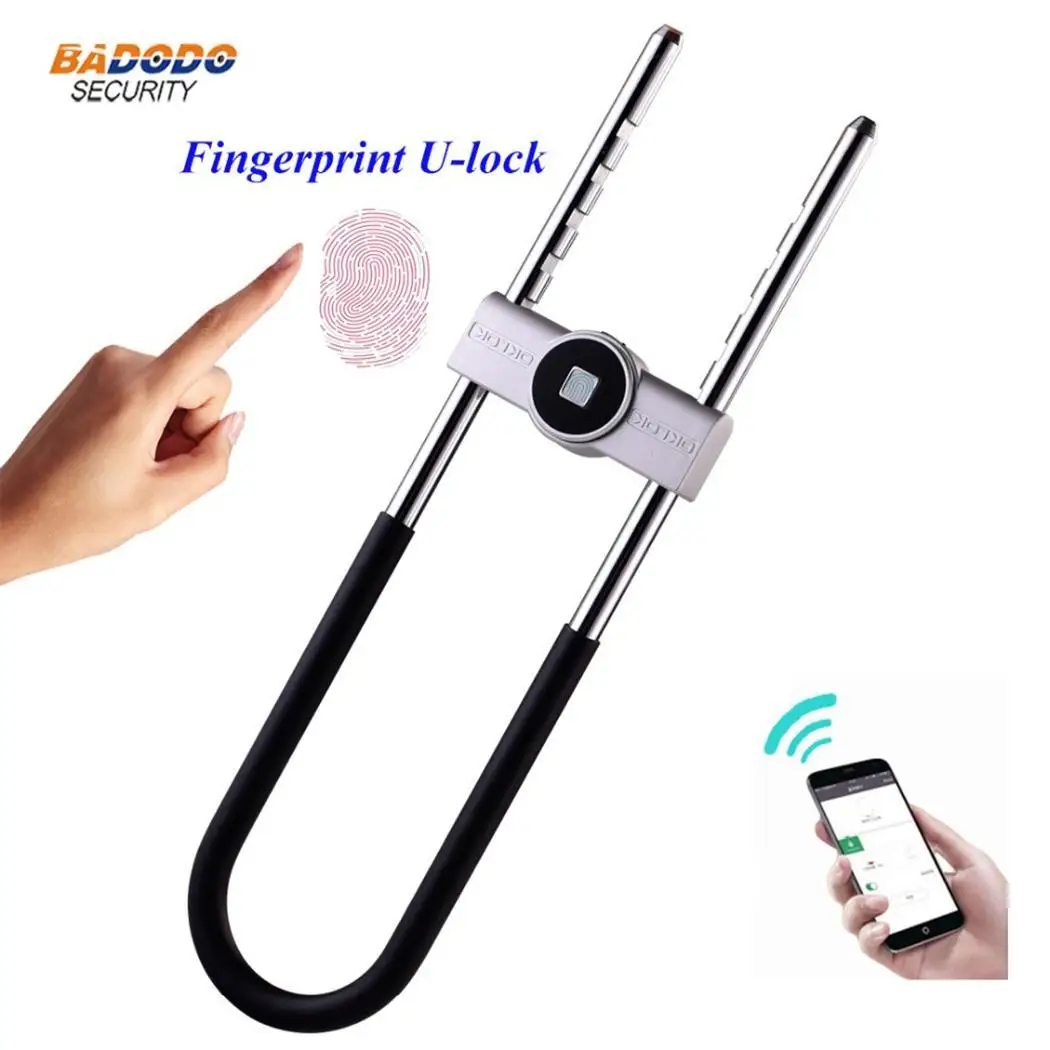Durable U Shape Bluetooth Fingerprint Smart Lock Anti-theft Unlock, Unlock Lock 5V450mA Glass Door Lock
Durable U Shape Bluetooth Fingerprint Smart Lock Anti-theft Unlock, Unlock Lock 5V450mA Glass Door Lock