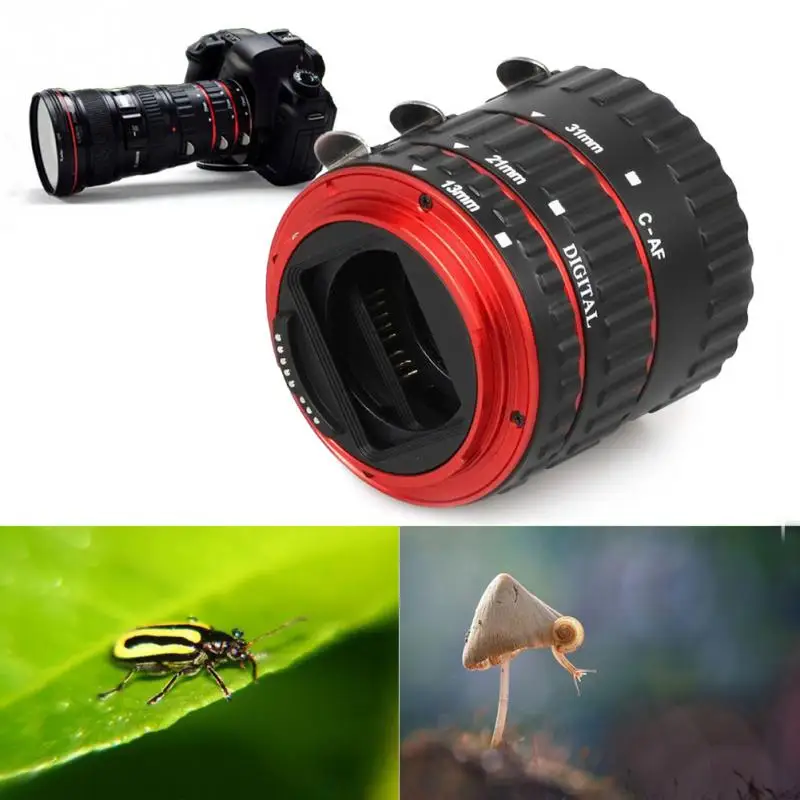 Lens Adapter Mount Auto Focus AF Macro Extension Tube Ring for Canon EF-S Lens T5i T4i T3i T2i 100D 60D 70D 550D 600D 6D 7D lens
Lens Adapter Mount Auto Focus AF Macro Extension Tube Ring for Canon EF-S Lens T5i T4i T3i T2i 100D 60D 70D 550D 600D 6D 7D lens