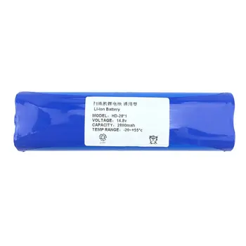 14.8V 2800mAh 18650 Li-ion Battery For Philips Robotics FC8820/8810 Vacuum Cleaner Accessories Parts 
14.8V 2800mAh 18650 Li-ion Battery For Philips Robotics FC8820/8810 Vacuum Cleaner Accessories Parts