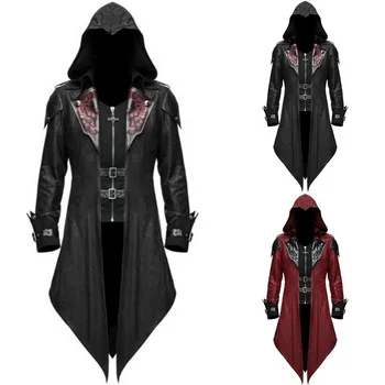 Mens Medieval Retro Jacket Gothic Frock Coat Tuxedo Halloween Formal Costume Cosplay Costume Renaissance Jacket
Mens Medieval Retro Jacket Gothic Frock Coat Tuxedo Halloween Formal Costume Cosplay Costume Renaissance Jacket